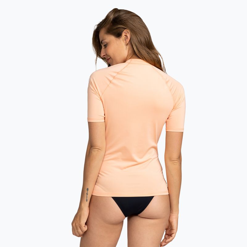 Damenschwimm-T-Shirt ROXY Whole Hearted salmon 4