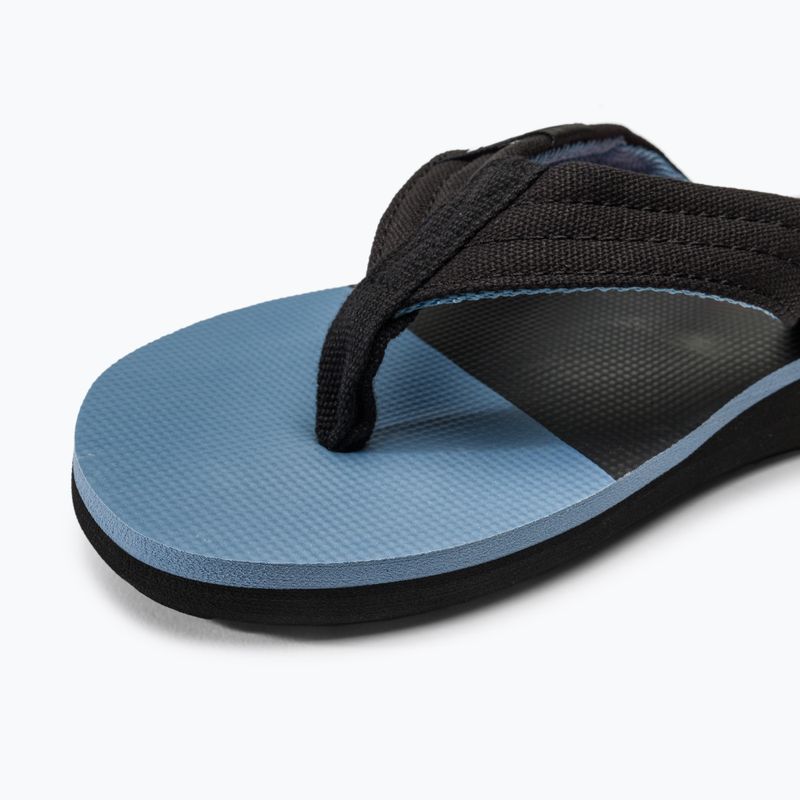 Herren Quiksilver Molokai Layback II Flip Flops blau / blau / orange