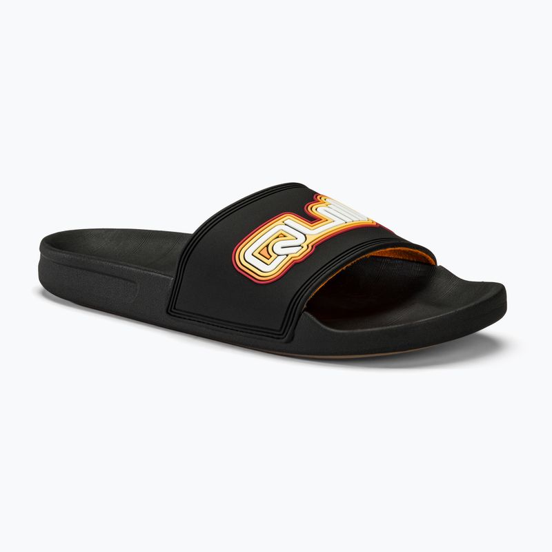 Quiksilver Herren Rivi Wordmark Slide II schwarz 2 Flip-Flops