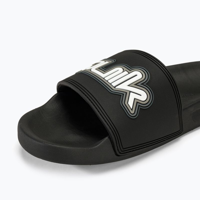 Quiksilver Herren Rivi Wordmark Slide II Flip-Flops schwarz 1 7