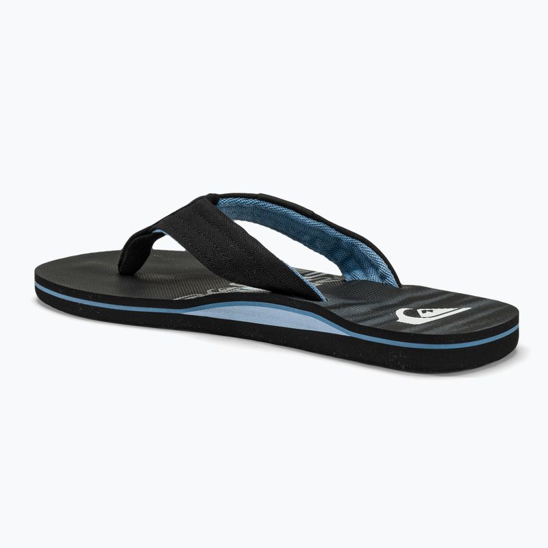 Herren Quiksilver Molokai Layback II Flip Flops schwarz3 3