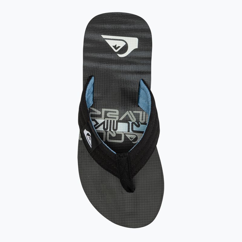 Herren Quiksilver Molokai Layback II Flip Flops schwarz3 5
