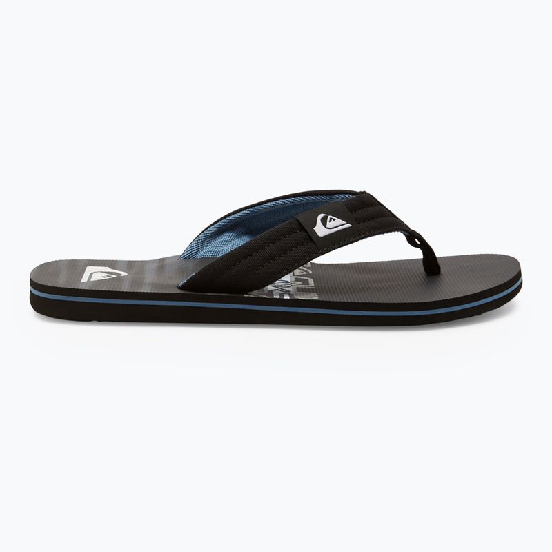 Herren Quiksilver Molokai Layback II Flip Flops schwarz3 9