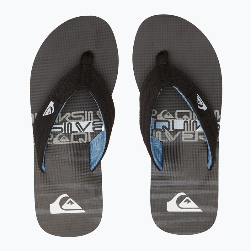 Herren Quiksilver Molokai Layback II Flip Flops schwarz3 11