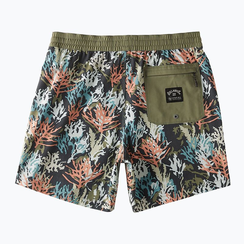 Herren Billabong Coral Garden Layback Badeshorts mehrfarbig 2