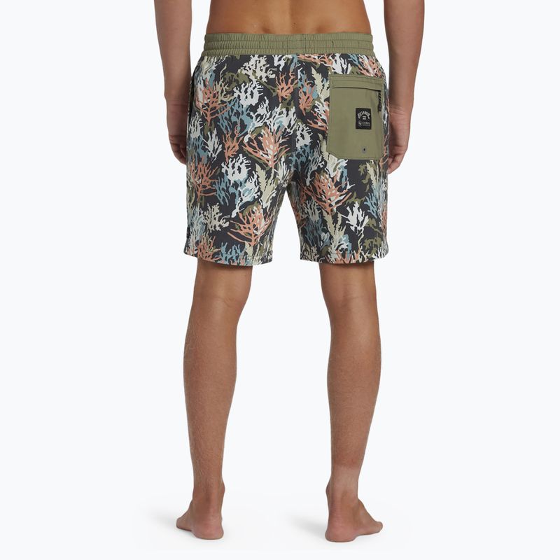 Herren Billabong Coral Garden Layback Badeshorts mehrfarbig 4