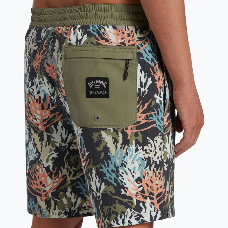 Herren Billabong Coral Garden Layback Badeshorts mehrfarbig 6