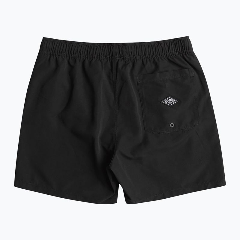 Herren Billabong All Day Heritage Layback schwimmen Shorts 16" schwarz 2