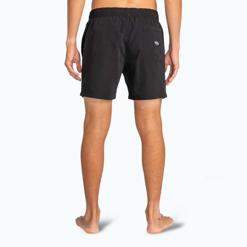 Herren Billabong All Day Heritage Layback schwimmen Shorts 16" schwarz 5
