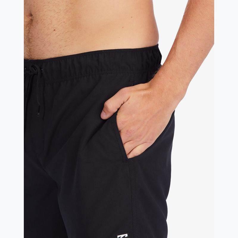 Herren Badeshorts Billabong All Day Layback black 5