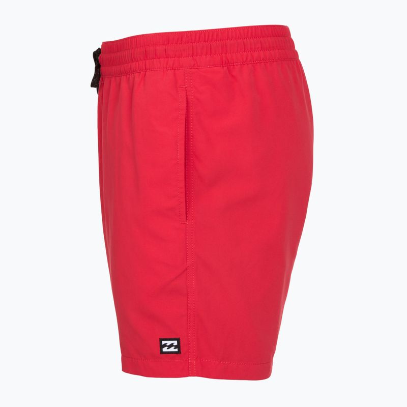 Herren Badeshorts Billabong All Day Layback red hot 3