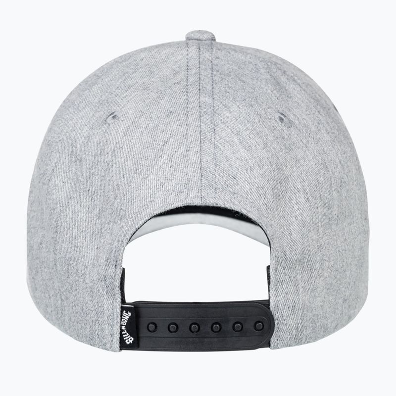 Herren Baseballkappe Billabong Arch Snapback grey heather 3