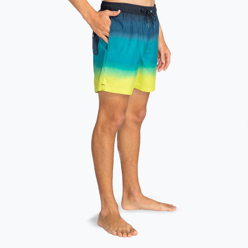 Herren Billabong All Day Fade Layback Badeshorts schwarz 5