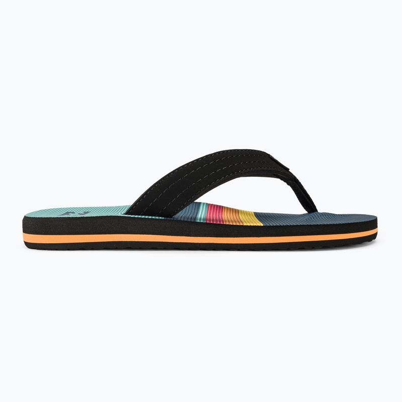 Herren Billabong All Day Theme Flip Flops schwarz 2