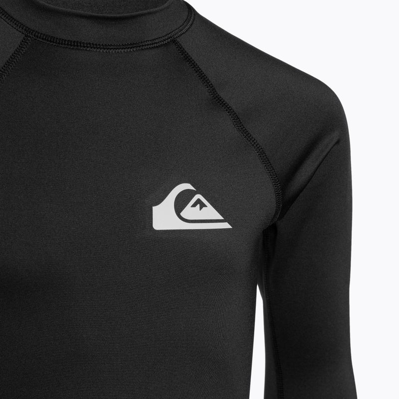 Quiksilver Everyday UPF50 schwarz Kinder Schwimmen Longsleeve 3