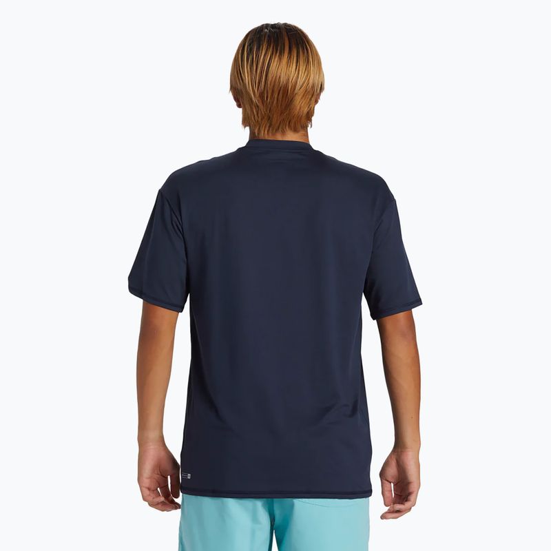 Herren Quiksilver Everyday Surf Tee dunkel marineblau Schwimmen Shirt 2