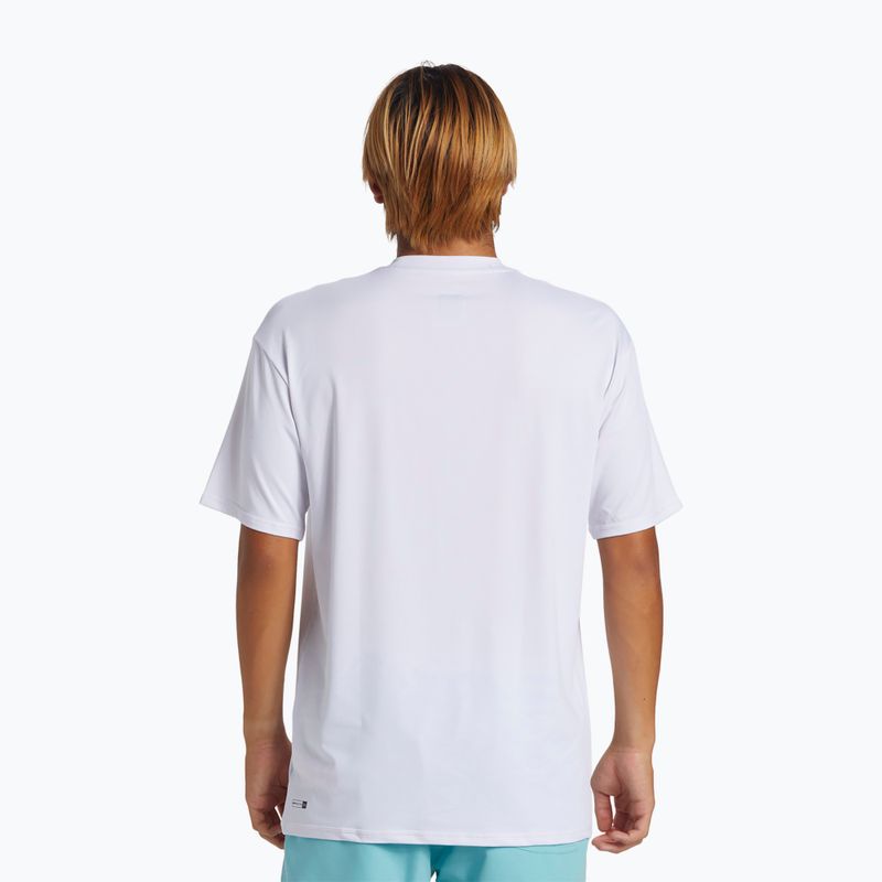 Herren Quiksilver Everyday Surf Tee weißes Schwimmshirt 2