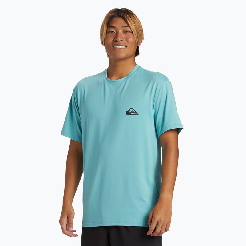 Herren Quiksilver Everyday Surf Tee marineblau Schwimmen Shirt 2