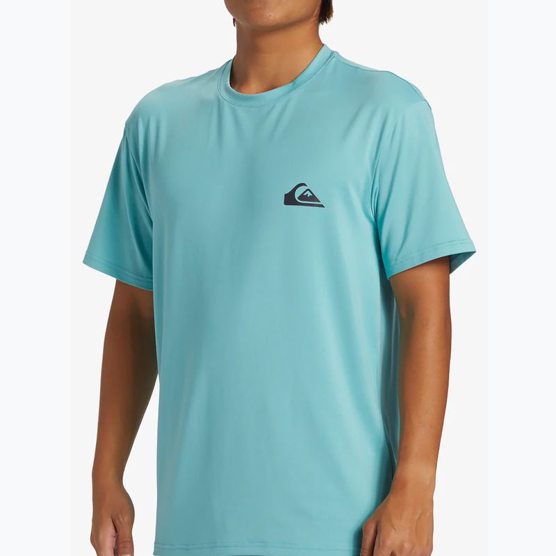 Herren Quiksilver Everyday Surf Tee marineblau Schwimmen Shirt 4