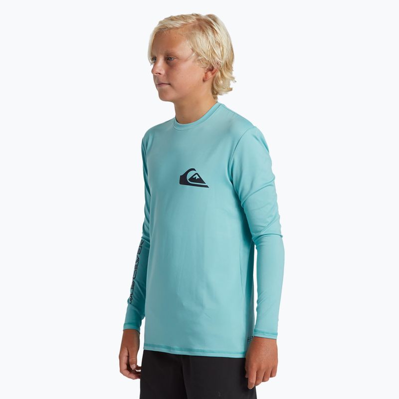 Quiksilver Surf Tee marineblau Kinder Schwimmen Longsleeve 3