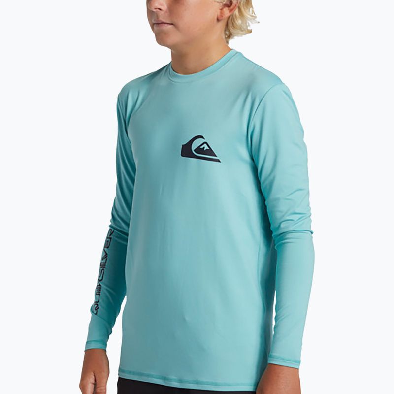 Quiksilver Surf Tee marineblau Kinder Schwimmen Longsleeve 4