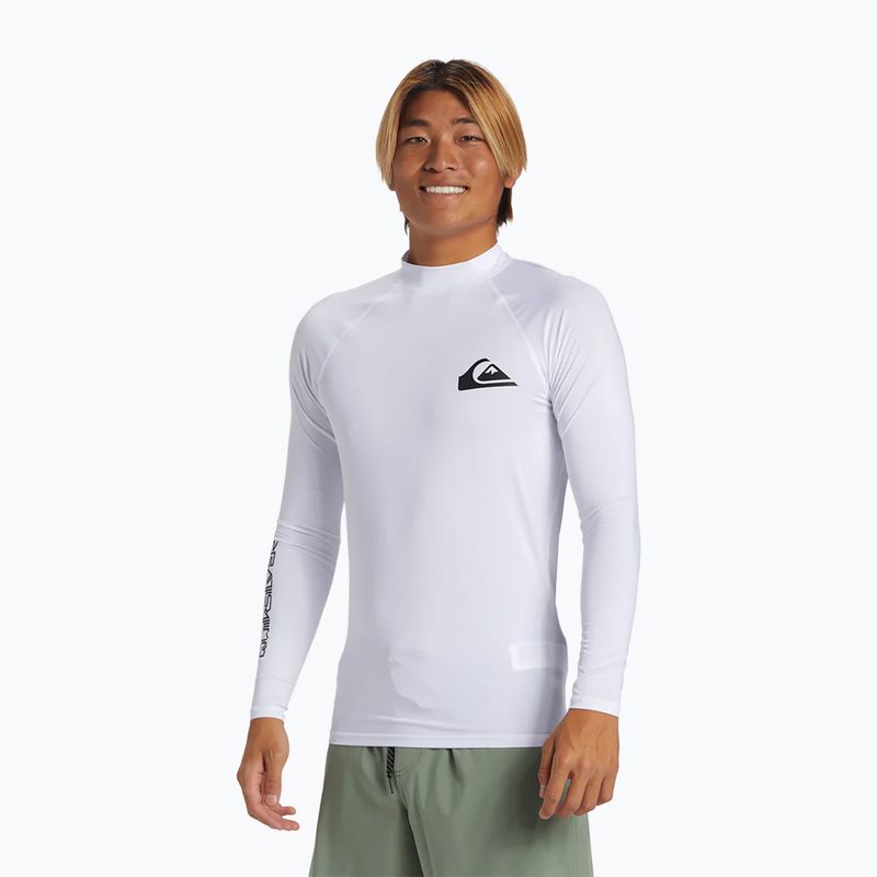 Schwimm Longsleeve  Herren Quiksilver Everyday UPF50 white 3