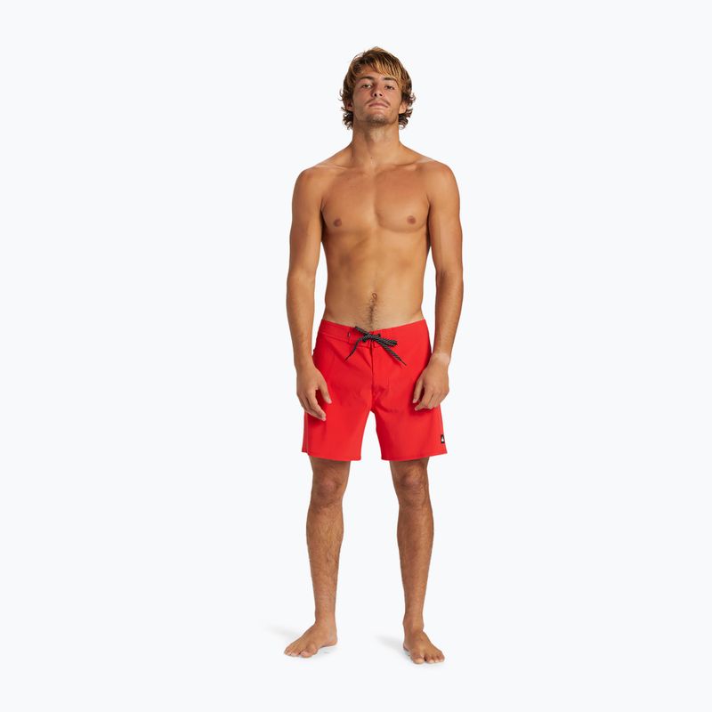 Herren Quiksilver Surfsilk Kaimana 16 hohes Risiko rot schwimmen Shorts