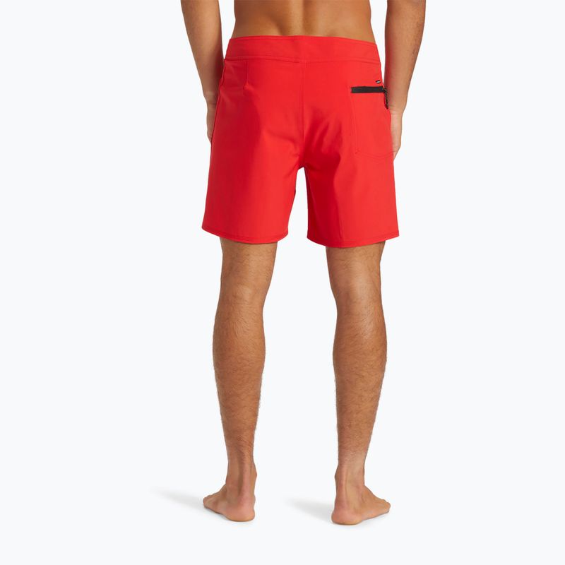 Herren Quiksilver Surfsilk Kaimana 16 hohes Risiko rot schwimmen Shorts