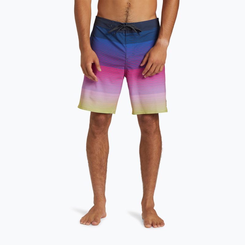 Herren Quiksilver Surfsilk Massive 18 Schwimmen Shorts dunkle Marine 3