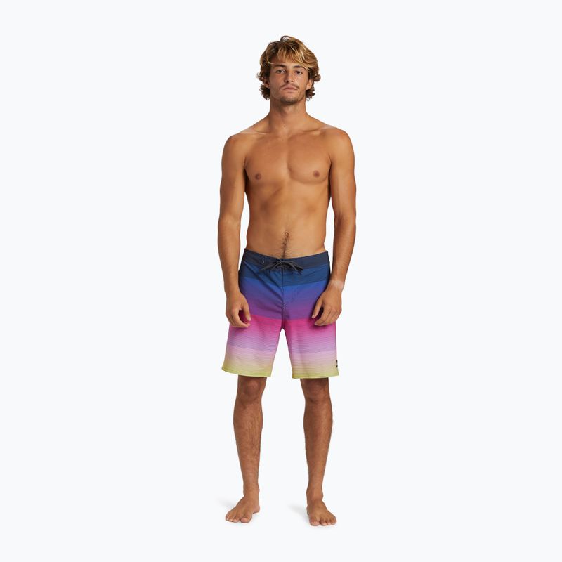 Herren Quiksilver Surfsilk Massive 18 Schwimmen Shorts dunkle Marine 4