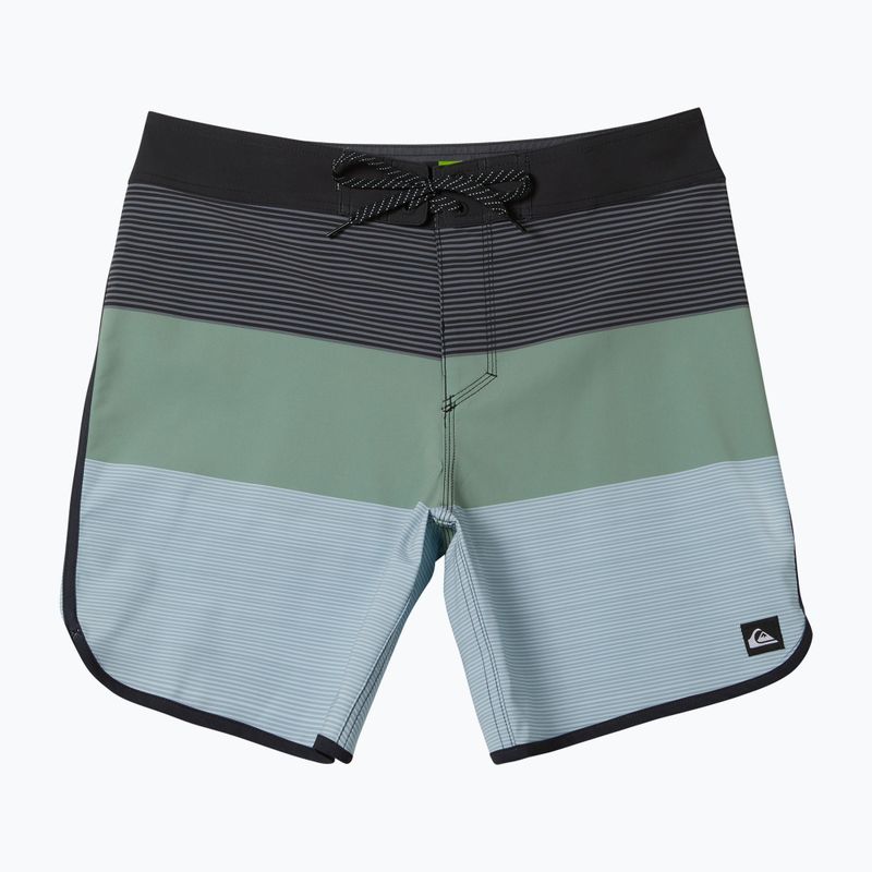 Herren Quiksilver Surfsil Tijuana 18 Schwimmen Shorts schwarz