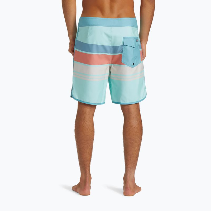 Herren Quiksilver Everyday Stripe 19 limpet shell swim shorts 5