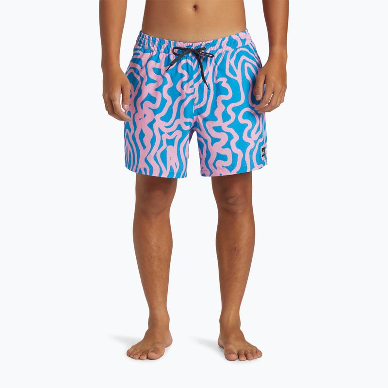 Quiksilver Surfsilk Mix Volley 16 Prisma rosa Männer schwimmen Shorts