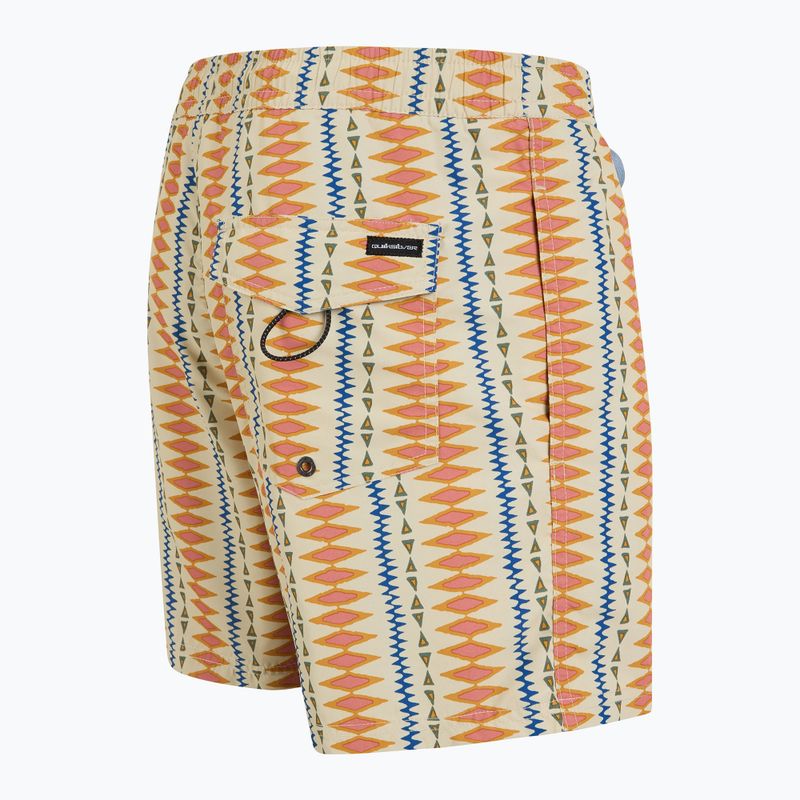 Herren Quiksilver Remade Mix Volley 16 oyster white swim shorts 3