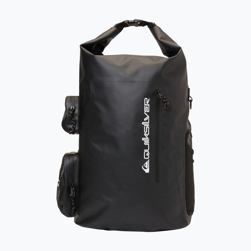 Quiksilver Evening Sesh 35 l schwarz/schwarzer wasserdichter Rucksack