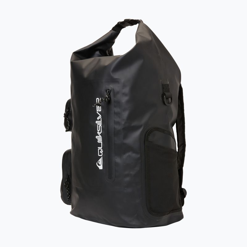 Quiksilver Evening Sesh 35 l schwarz/schwarzer wasserdichter Rucksack 2
