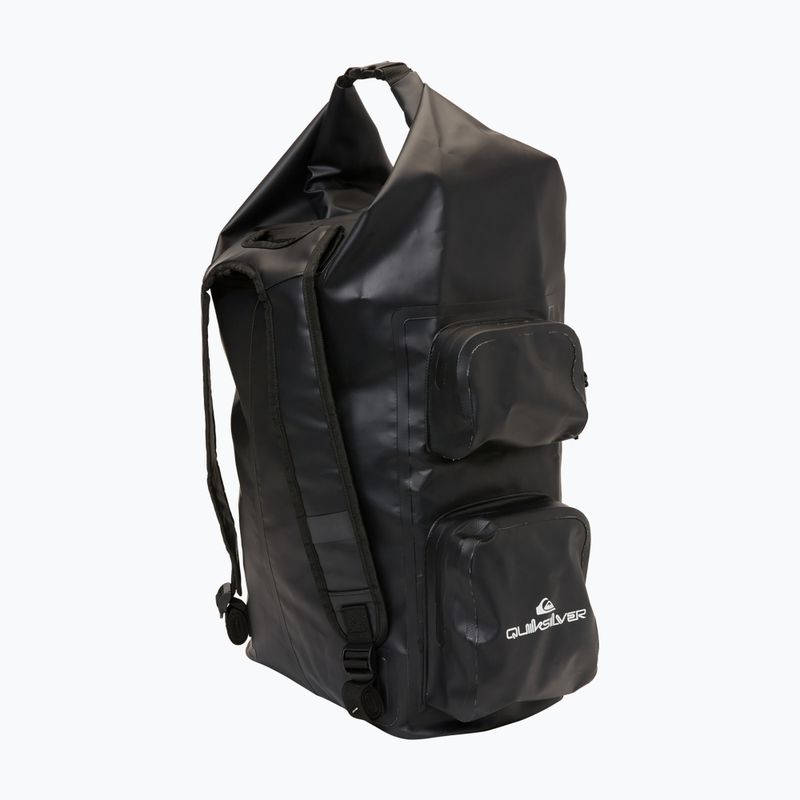 Quiksilver Evening Sesh 35 l schwarz/schwarzer wasserdichter Rucksack 3