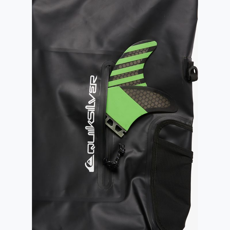 Quiksilver Evening Sesh 35 l schwarz/schwarzer wasserdichter Rucksack 5