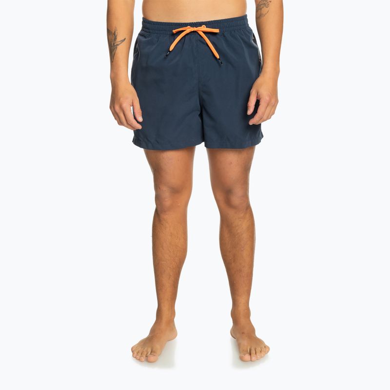 Herren Quiksilver Behind Waves marineblau Blazer Schwimmen Shorts 3