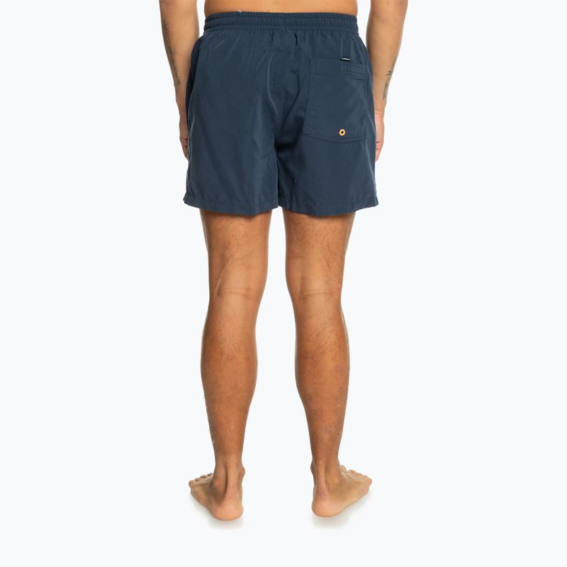 Herren Quiksilver Behind Waves marineblau Blazer Schwimmen Shorts 5