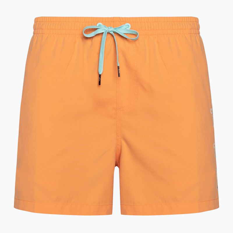 Herren Quiksilver Behind Waves tangerine Badeshorts