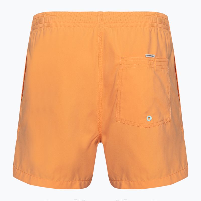 Herren Quiksilver Behind Waves tangerine Badeshorts 2