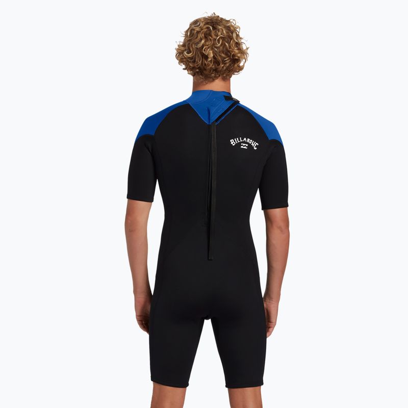 Herren Billabong 2/2 mm Foil FL Spring mittelblauer Schwimmschaum 4