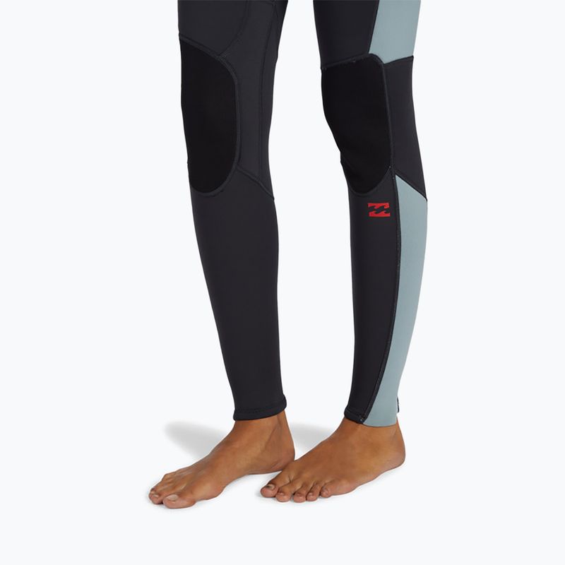 Damen-Neoprenanzug Billabong 3/2 mm Foil Back Zip washed black 7