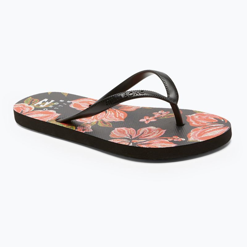 Billabong Dama schwarzer Kieselstein 2 Flip Flops für Frauen