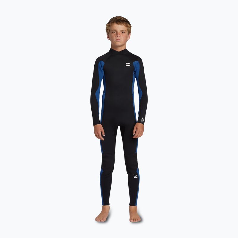 Neoprenanzug Kinder Billabong 4/3 mm Foil Back Zip GBS mid blue