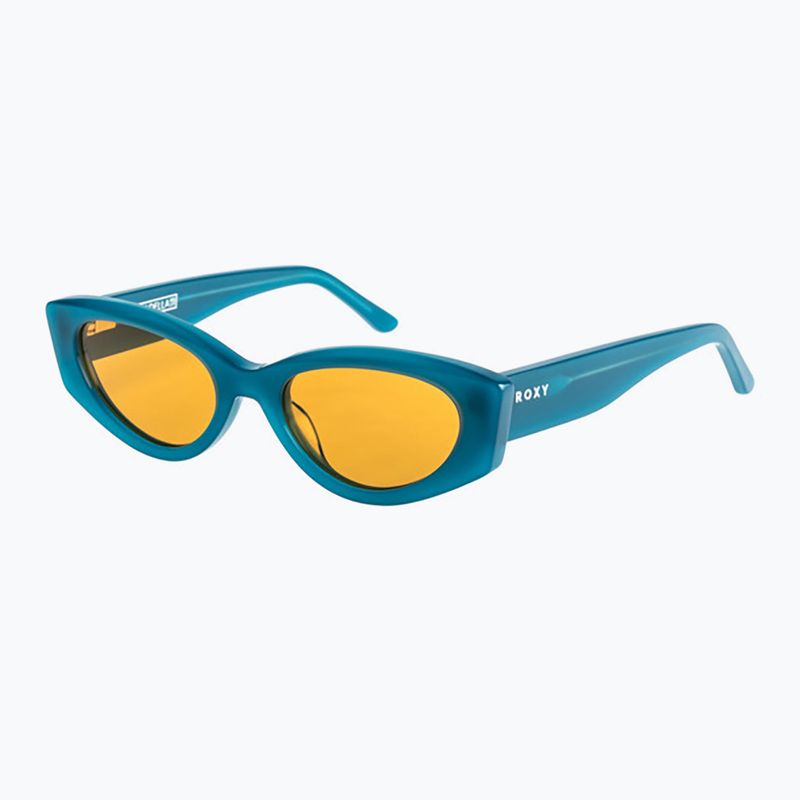 Roxy Vadella glänzende aqua/orange Sonnenbrille für Frauen