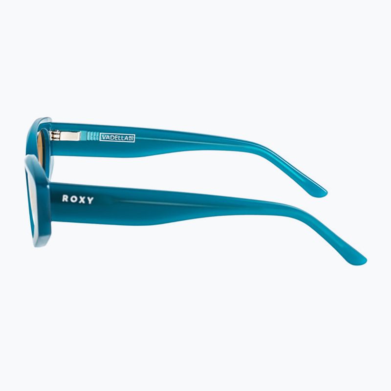 Roxy Vadella glänzende aqua/orange Sonnenbrille für Frauen 4