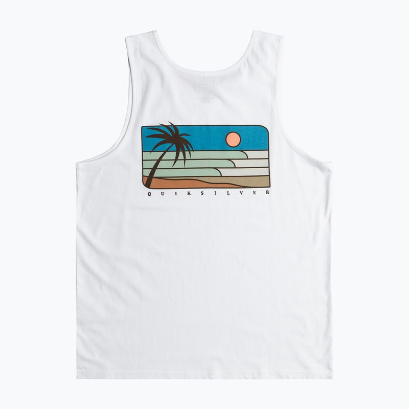 Quiksilver Herren Line Up Tank-Top weiß 2
