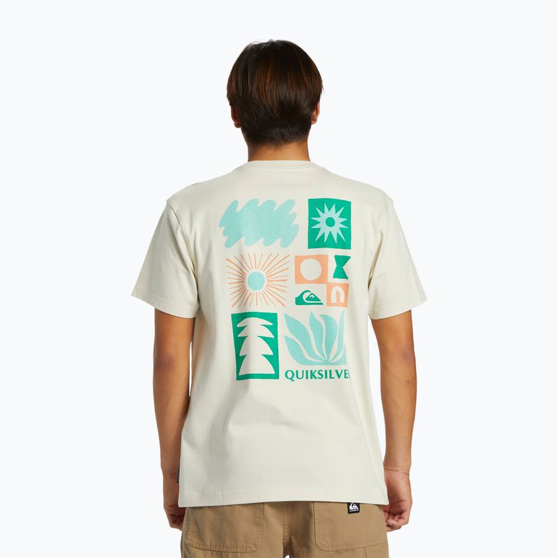 Quiksilver Herren Natural Forms Mor silberne Birke T-shirt 2